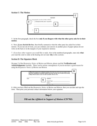 Instructions for Form CIV702, CIV703, SOP104, SOP102 - Minnesota, Page 4