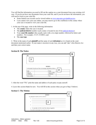 Instructions for Form CIV602, CIV603, SOP104, SOP102, CIV604 - Minnesota, Page 3