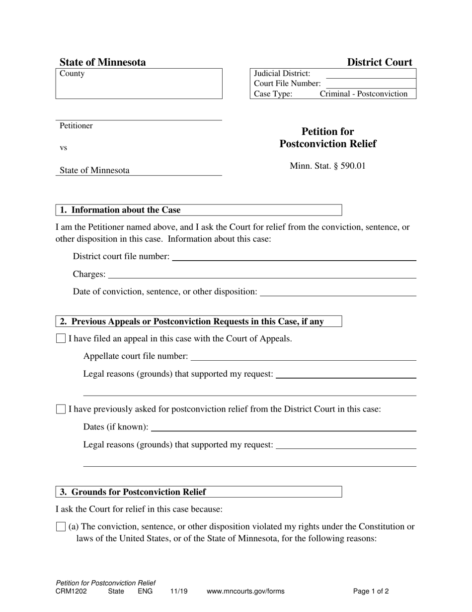 Form CRM1202 - Fill Out, Sign Online and Download Printable PDF ...