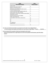 Application for a Public Defender - Minnesota (English/Chuukese), Page 6
