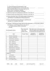 Form DIV202 Joint Petition for Summary Dissolution of a Marriage - Minnesota, Page 4