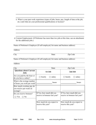 Form DIV802 Petition for Dissolution of Marriage With Children - Minnesota, Page 13