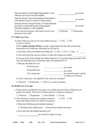 Form DIV802 Petition for Dissolution of Marriage With Children - Minnesota, Page 18