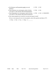 Form DIV802 Petition for Dissolution of Marriage With Children - Minnesota, Page 25