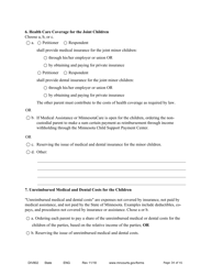 Form DIV802 Petition for Dissolution of Marriage With Children - Minnesota, Page 34