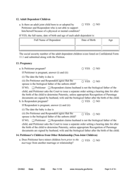 Form DIV802 Petition for Dissolution of Marriage With Children - Minnesota, Page 6