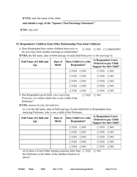 Form DIV802 Petition for Dissolution of Marriage With Children - Minnesota, Page 8