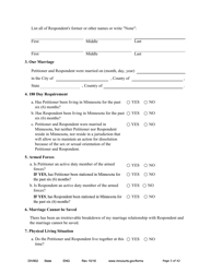 Form DIV902 Answer and Counterpetition for Dissolution of Marriage With Children - Minnesota, Page 3