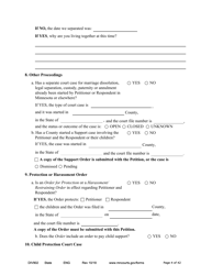 Form DIV902 Answer and Counterpetition for Dissolution of Marriage With Children - Minnesota, Page 4