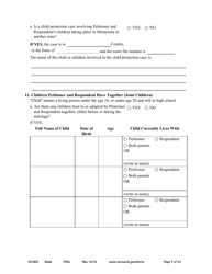 Form DIV902 Answer and Counterpetition for Dissolution of Marriage With Children - Minnesota, Page 5