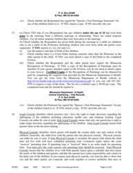 Instructions for Form DIV902 Answer and Counter Petition - Minnesota, Page 6