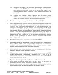 Form DIV1101 Response to a Request for Temporary Relief Pending Final Hearing With Children - Minnesota, Page 10