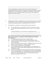 Form GAC8-U Order Appointing Guardian conservator - Minnesota, Page 2