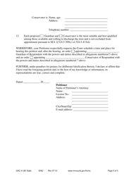Form GAC5-UM Petition for Appointment of Guardian and Conservator (Minor) - Minnesota, Page 5