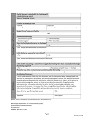 Mississippi Small Domestic Npdes Application - Mississippi, Page 2