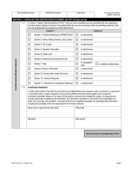 NPDES Form 1 (EPA Form 3510-1) Application for Npdes Permit to Discharge Wastewater, Page 22