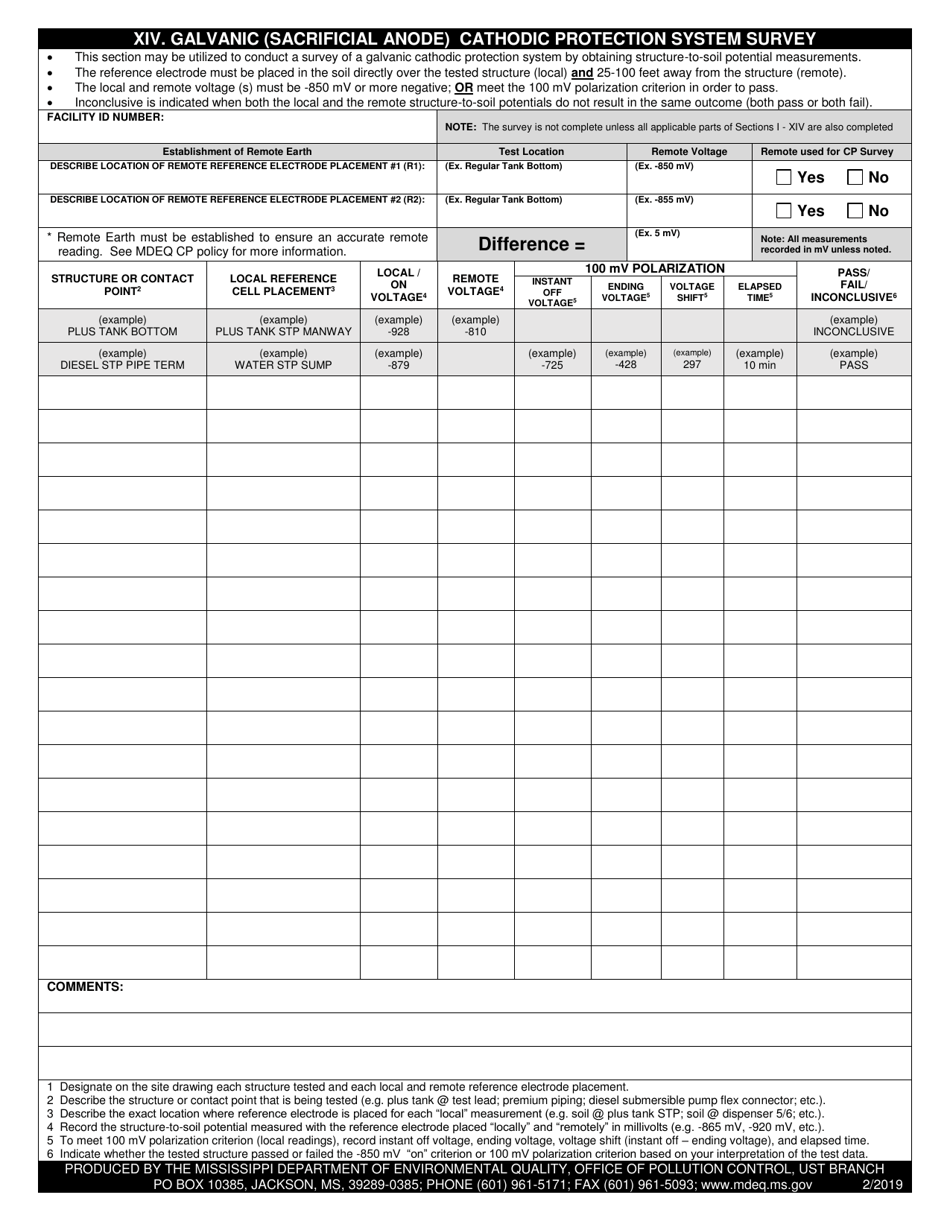 Galvanic (Sacrificial Anode) Cathodic Protection System Evaluation - Mississippi, Page 5