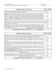 Capacity Assessment/Inspection Forms for Community Water Systems - Mississippi, Page 2