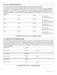 Form WSP-45 Application for Annual Certification - Missouri, Page 2