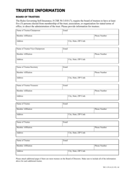 Form WC-135 Trust Self-insurance Annual Report - Missouri, Page 4