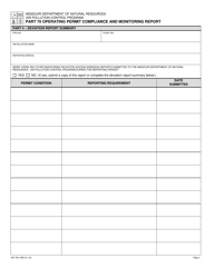 Form MO780-1808 Part 70 Operating Permit Compliance and Monitoring Report - Missouri, Page 4