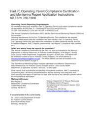 Form MO780-1808 Part 70 Operating Permit Compliance and Monitoring Report - Missouri, Page 5