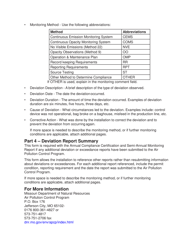 Form MO780-1808 Part 70 Operating Permit Compliance and Monitoring Report - Missouri, Page 8