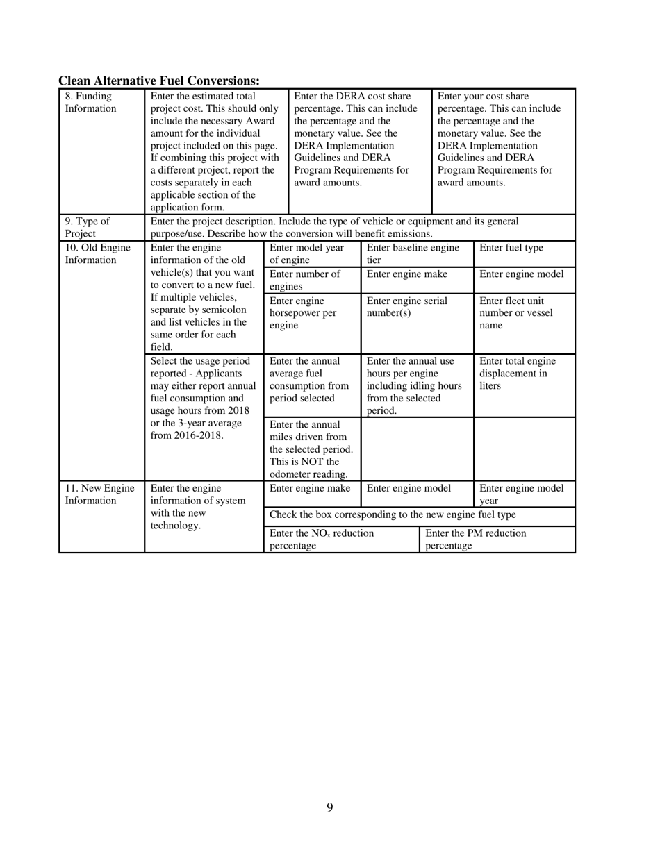 Form MO780-2886 Dera Program Application - Missouri, Page 18