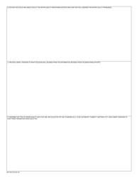 Form MO780-2193 Water Quality Monitoring Worksheet - Missouri, Page 2