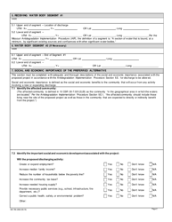 Form MO780-2804 Antidegradation Review Submittal Voluntary Tier 2 - Significant Degradation for Domestic Wastewater Facilities With Design Flow Less Than 50,000 Gallons Per Day - Missouri, Page 2