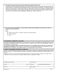 Form MO780-2804 Antidegradation Review Submittal Voluntary Tier 2 - Significant Degradation for Domestic Wastewater Facilities With Design Flow Less Than 50,000 Gallons Per Day - Missouri, Page 3