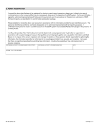 Form MO780-2204 Electronic Discharge Monitoring Report (Edmr) System Registration - Missouri, Page 2