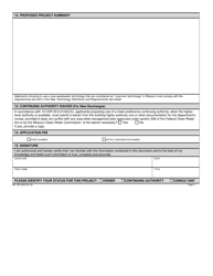 Form MO780-2025 Antidegradation Review Summary / Request - Missouri, Page 3