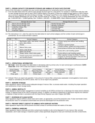Form W (MO780-2112) &quot;Concentrated Animal Feeding Operation (Cafo) Operating Permit Application&quot; - Missouri, Page 6