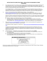 Form A (MO780-1479) Application for Nondomestic Permit Under Missouri Clean Water Law - Missouri, Page 4