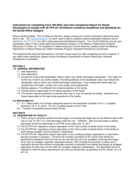Form MO780-2834 One-Time Compliance Report for Dental Discharges to Comply With 40 Cfr 441.50, Effluent Limitations Guidelines and Standards for Dental Office Category - Missouri, Page 5