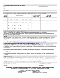 Form L (MO780-1801) Application for Co-permittee Phase 2 Small Ms4 General Permit - Missouri, Page 2