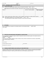 Form B2 (MO780-1805) Application for Operating Permit for Facilities That Receive Primarily Domestic Waste and Have a Design Flow More Than 100,000 Gallons Per Day - Missouri, Page 6