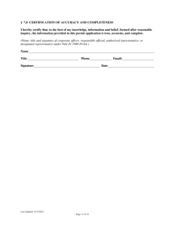 Montana Air Quality Permit Application for Portable Sources - Montana, Page 11