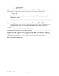 Montana Air Quality Permit Application for Portable Sources - Montana, Page 2