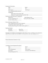 Montana Air Quality Permit Application for Portable Sources - Montana, Page 6