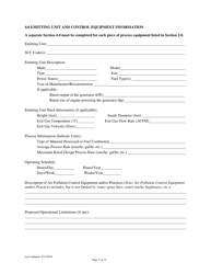 Montana Air Quality Permit Application for Portable Sources - Montana, Page 7