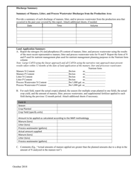 Form AR-CAFO &quot;Annual Report Form General Permit for Concentrated Annual Feeding Operations (Cafo Gp)&quot; - Montana, Page 3