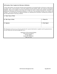 Form NMP Nutrient Management Plan - Montana, Page 10
