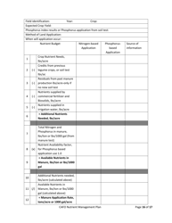 Form NMP Nutrient Management Plan - Montana, Page 16