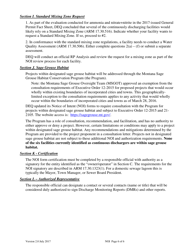 Instructions for Form NOI-581 Notice of Intent (Noi) Domestic Sewage Treatment Lagoons &quot; Continuous Dischargers Mtg581000 - Montana, Page 6