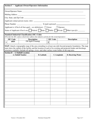 Form NOI Notice of Intent (Noi) Petroleum Cleanup General Permit - Montana, Page 2