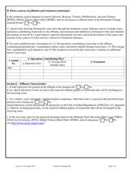 Form NOI Notice of Intent (Noi) Petroleum Cleanup General Permit - Montana, Page 3
