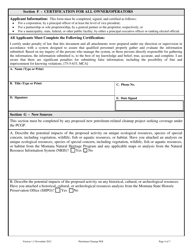 Form NOI Notice of Intent (Noi) Petroleum Cleanup General Permit - Montana, Page 4
