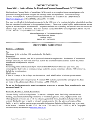 Form NOI Notice of Intent (Noi) Petroleum Cleanup General Permit - Montana, Page 5